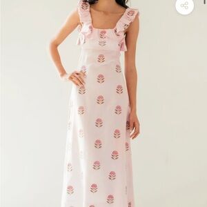 Rosewater House Malika Dress - Pink & Pink